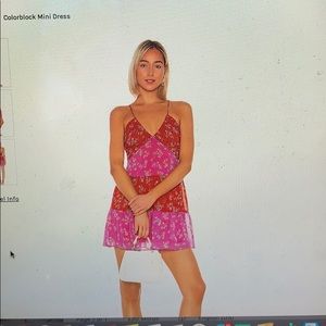 BCBGeneration colorblock mini dress